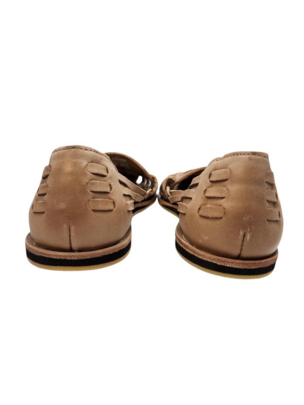 Nisolo Huarache Sandals Women’s Sz 7 Tan Genuine Leather Handmade Boho Tan NWOB - Picture 5 of 8